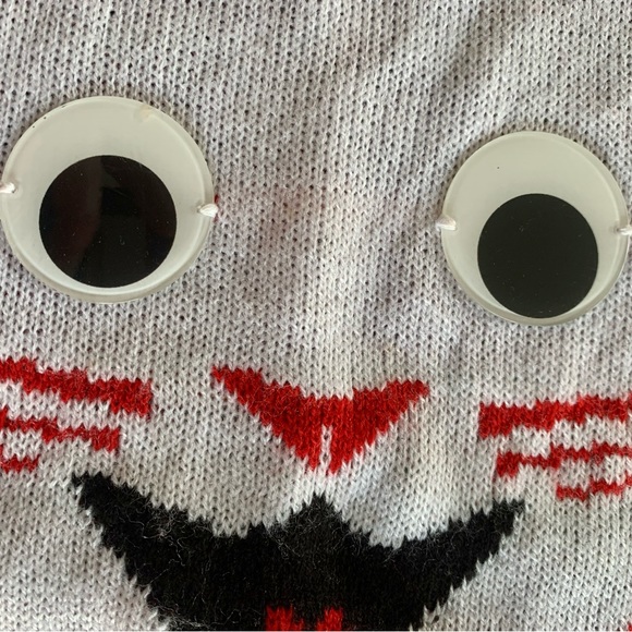 NEW H&M Meowy X-Mas Ugly Christmas Sweater - Size M - Picture 6 of 11